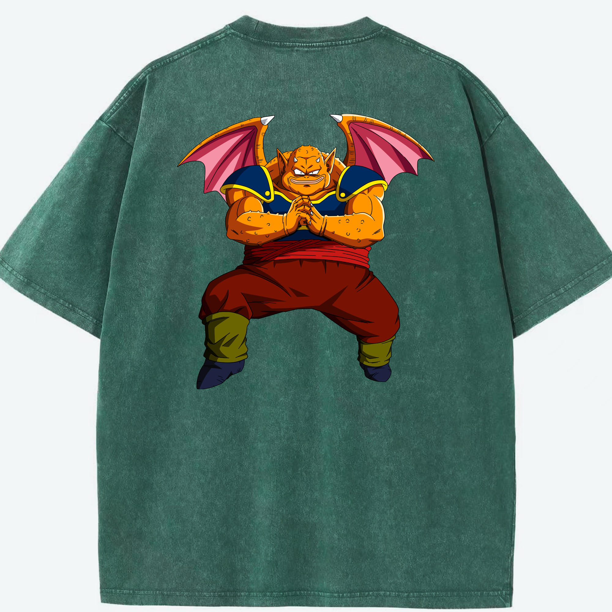 （画像用） ドラゴンボール DRAGON BALL 綿100% ヴィンテージ風 半袖Tシャツ（背面プリント）